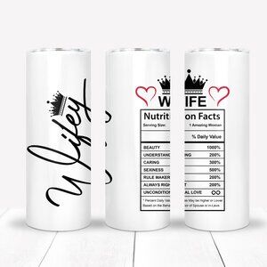 Funny Wife Tumbler, Travel Mug, Cool Wife Gift, Gift For Her